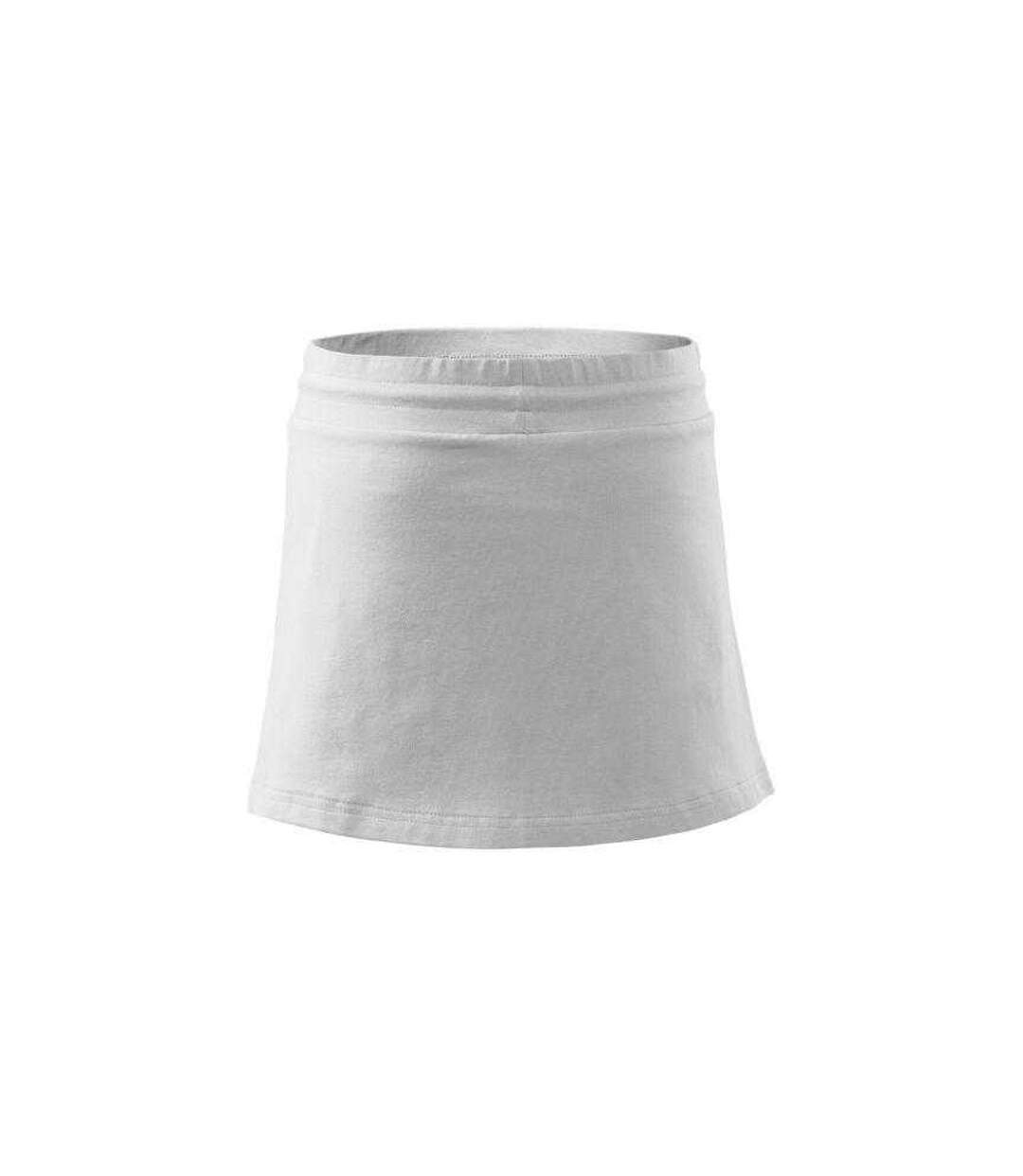Mini Jupe Femme Blanc Malfini-2