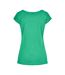 Womens/ladies basic t-shirt light mint Build Your Brand