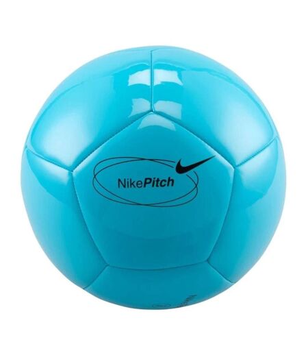 Ballon De Foot Motif/style Swoosh Pitch Team Taille 5 Bleu Nike