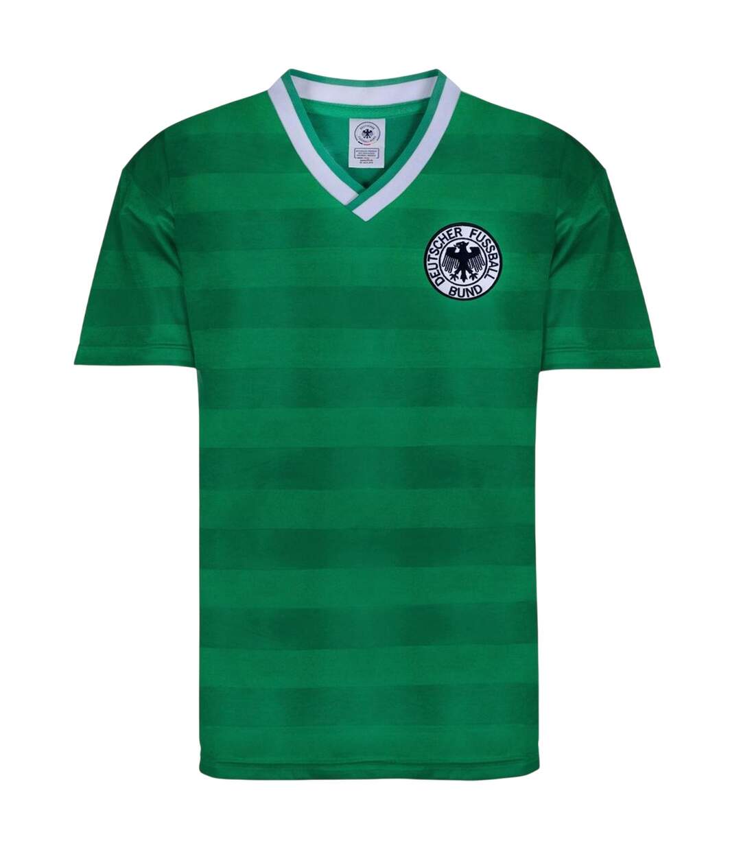 Unisex Adult Germany Away Shirt Green White Score Draw-1