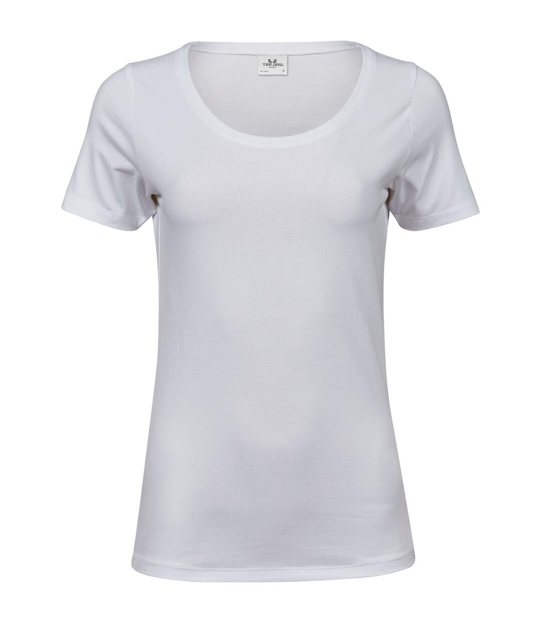 T-shirt femme blanc Tee Jays-1