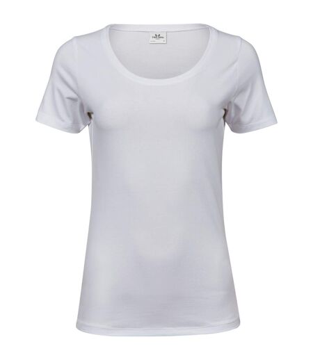 T-shirt femme blanc Tee Jays