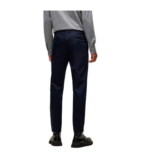 Pantalon T-kaiton Homme Bleu Foncé Boss