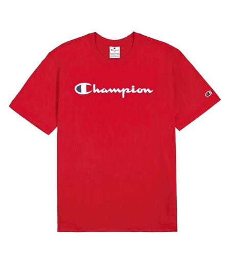 T-shirt Motif/style Logo Homme Rouge Champion