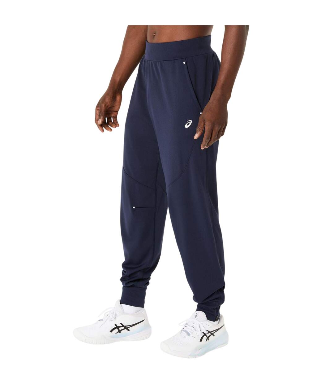 Pantalon De Survêtement Court Homme Bleu Nuit Asics-1