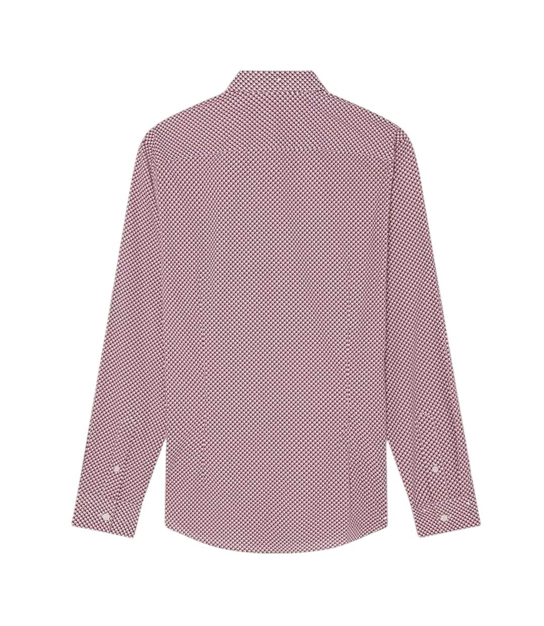 Chemise Motif/style Géométrique Homme Blanc Ted Baker-3