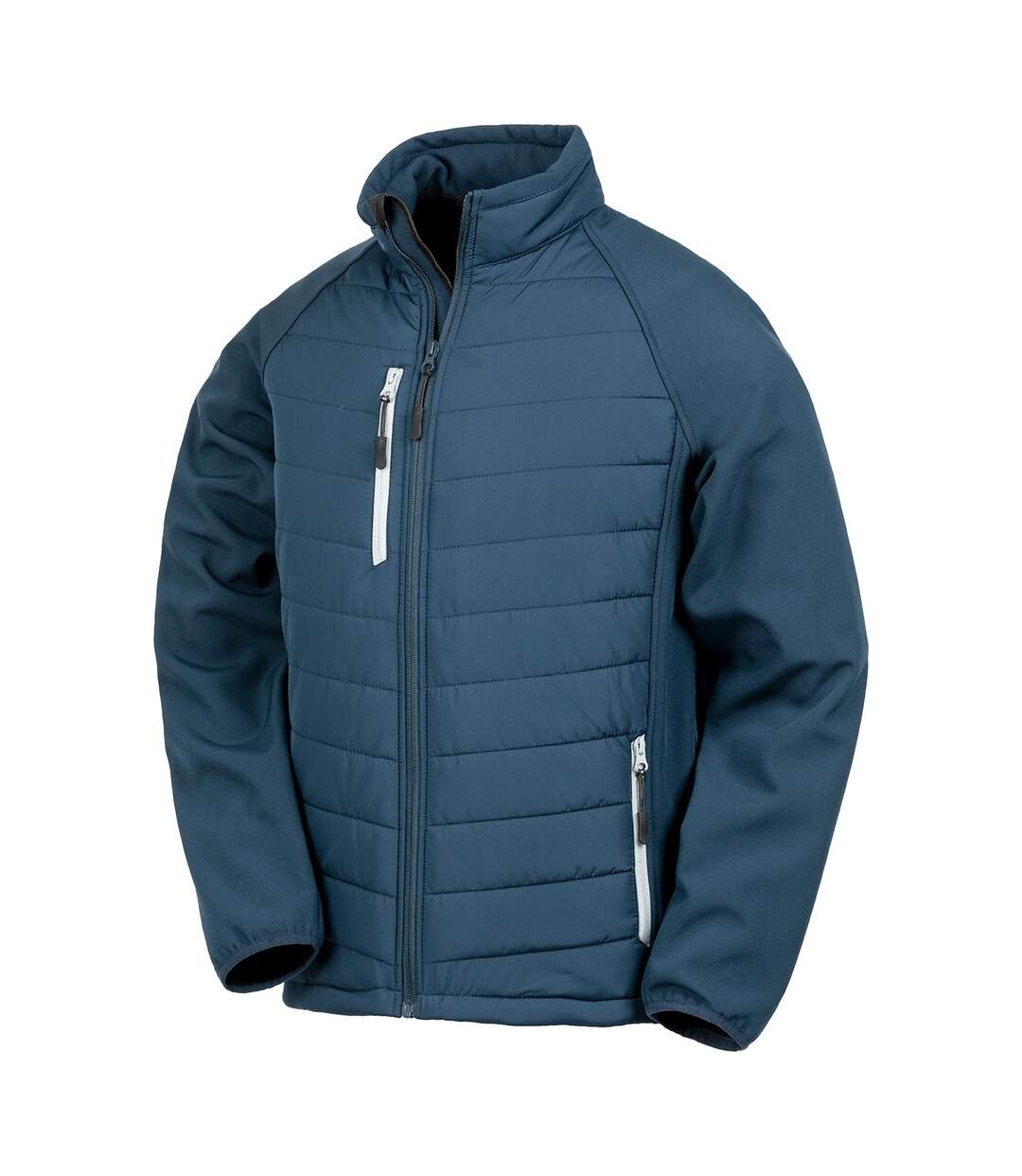Veste Softshell Compass Femme Bleu Marine Gris Result-1