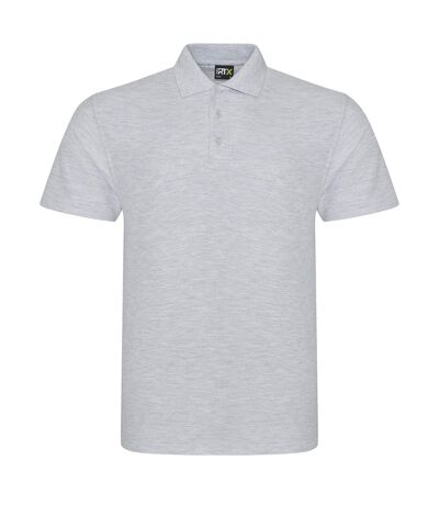 Polo pro homme gris chiné PRO RTX