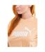 T-shirt Motif/style Logo Essential Femme Orange Puma-3