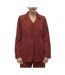 Blazer orange femme vero moda tara-1