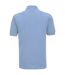 Russell Mens Classic Cotton Pique Polo Shirt (Sky)