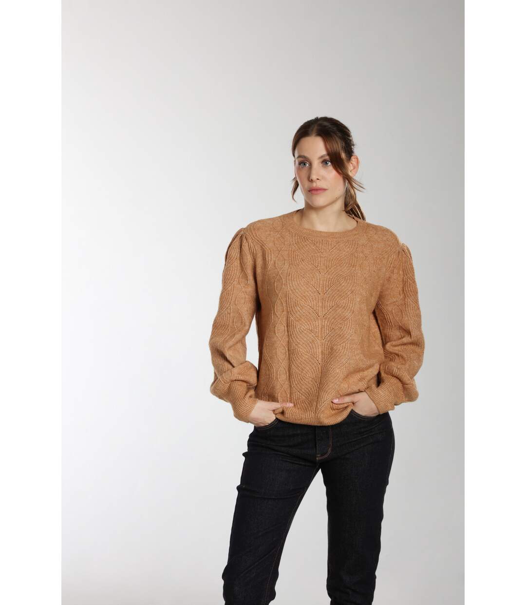 Pull Berenice   Avec Col Rond | Gerard Pasquier-2