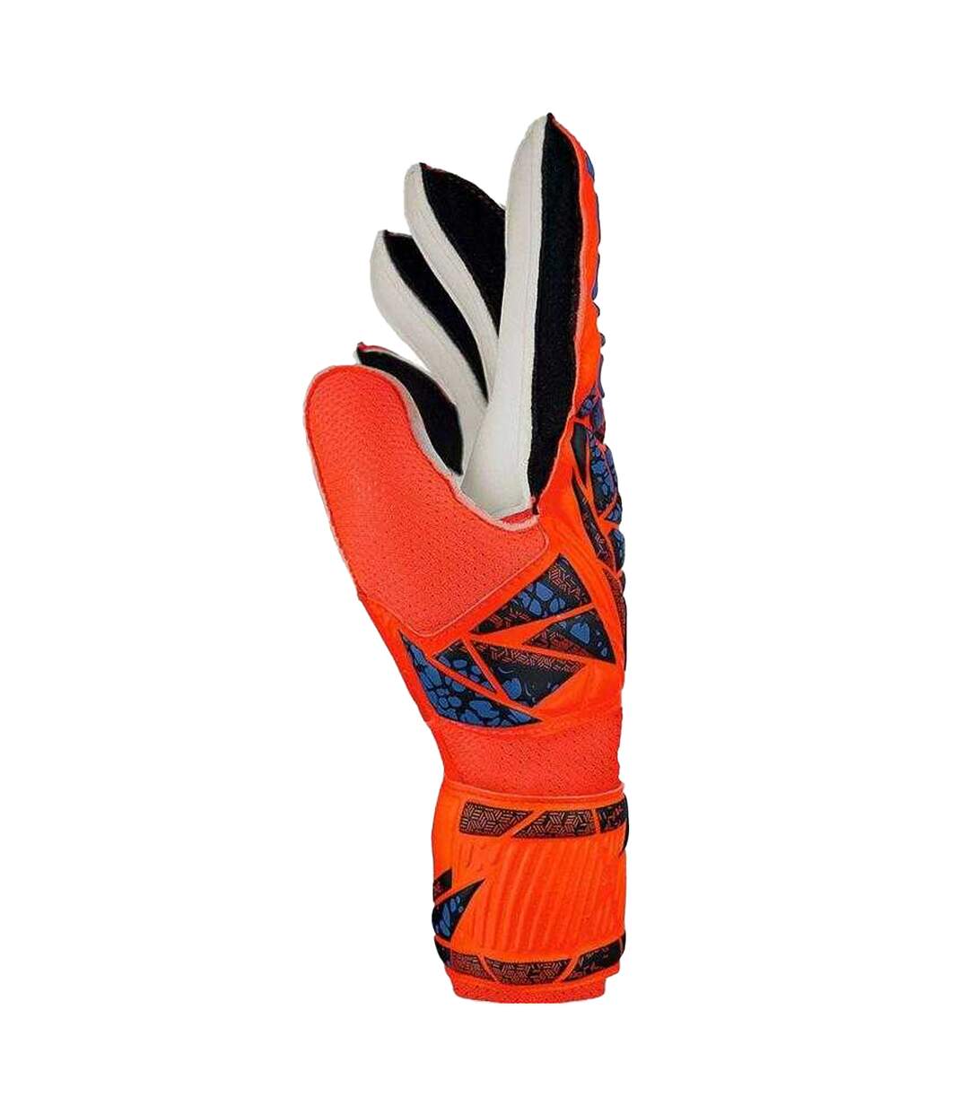 Childrens/kids Attrakt Infinity Goalkeeper Gloves Orange Reusch-3