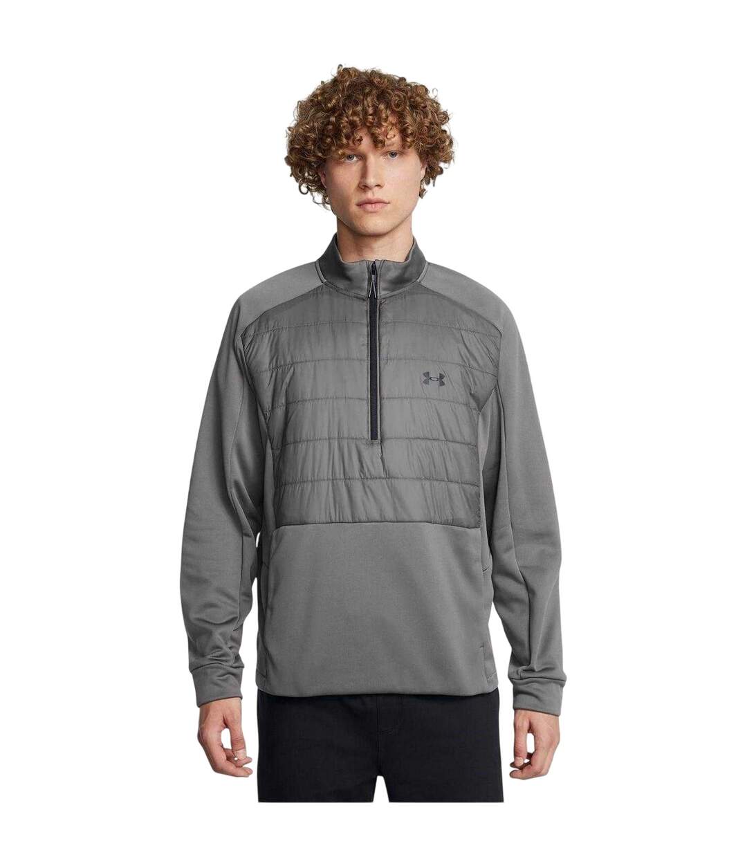 Veste De Survêtement Motif/style Uni Homme Gris Under Armour-3