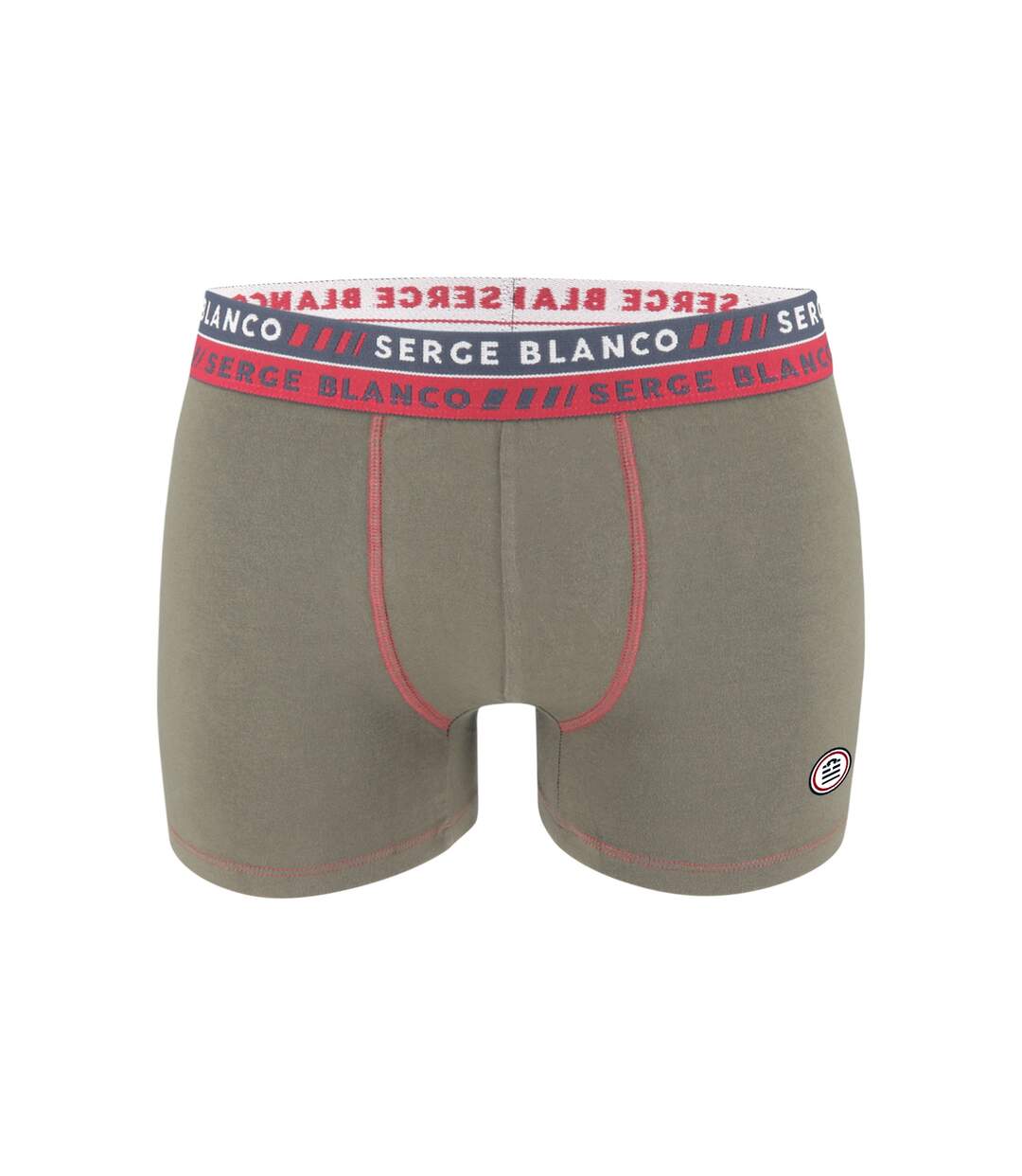 Lot de 2 Boxers homme surpiqûres Class Serge Blanco-4