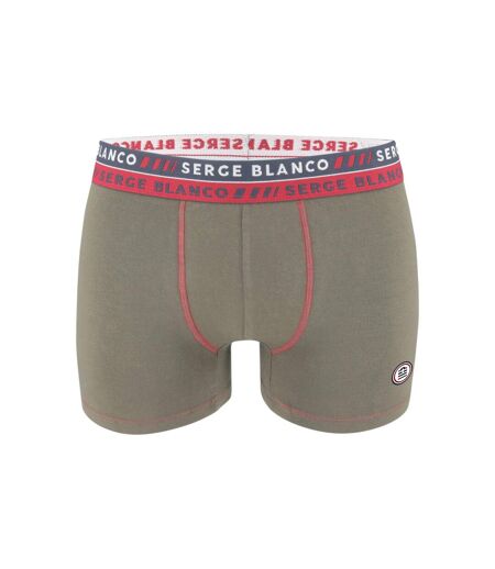 Lot de 2 Boxers homme surpiqûres Class Serge Blanco