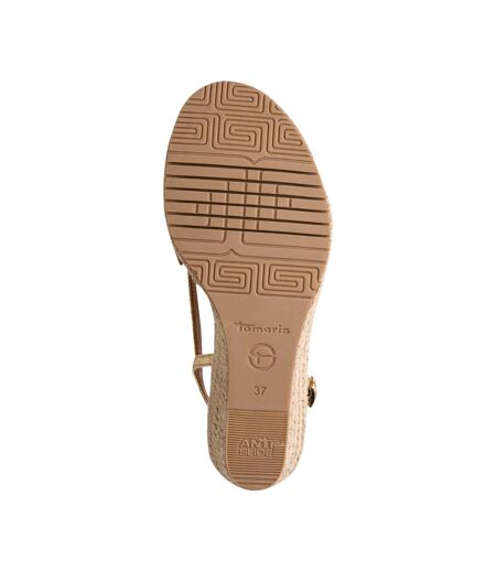 Sandales Cuir Compensé Tamaris
