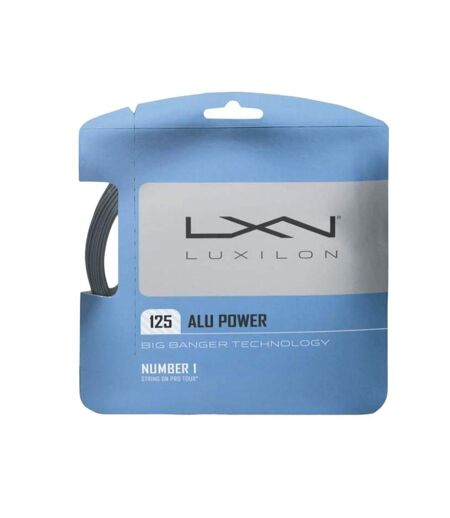 Cordage gris luxilon bb alu power 1,25mm/12m - taille unique