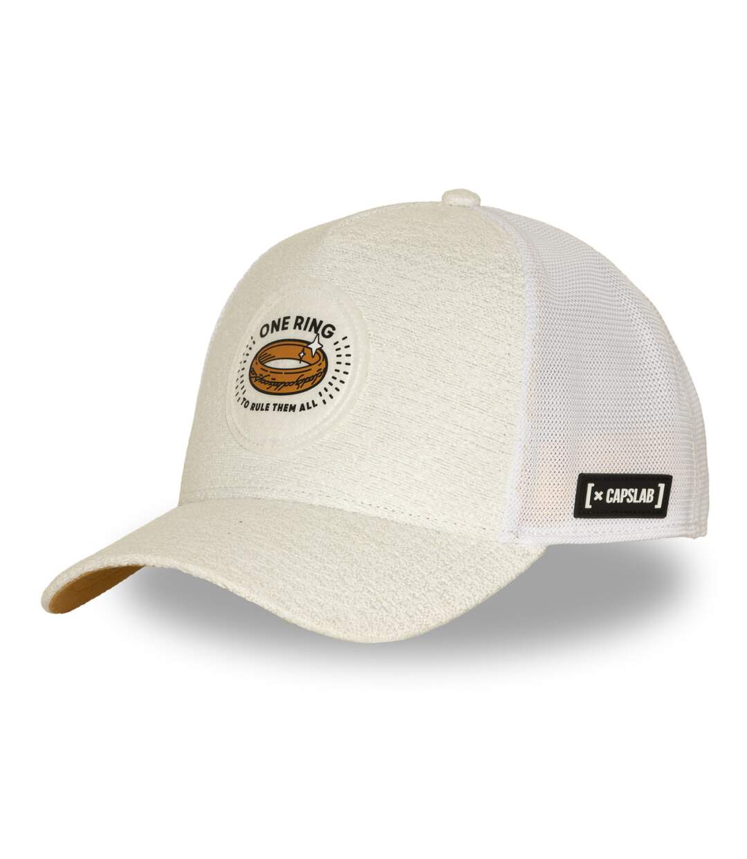Casquette trucker premium avec filet et patch Ltor Ring Capslab-1
