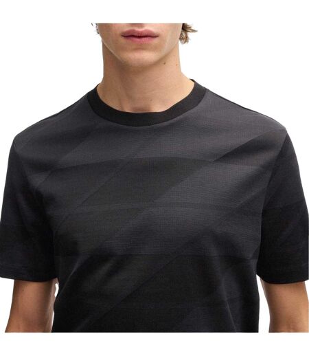 T-shirt Style Deux Tons C-thompson Homme Noir Boss