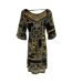 Womens/ladies Verona/1915 Slit Sleeve Dress Multicoloured Inoa-2