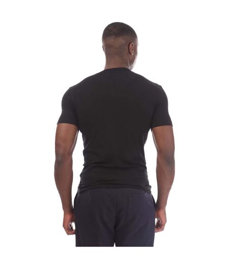 Mens Monogram Logo T-shirt Black Calvin Klein