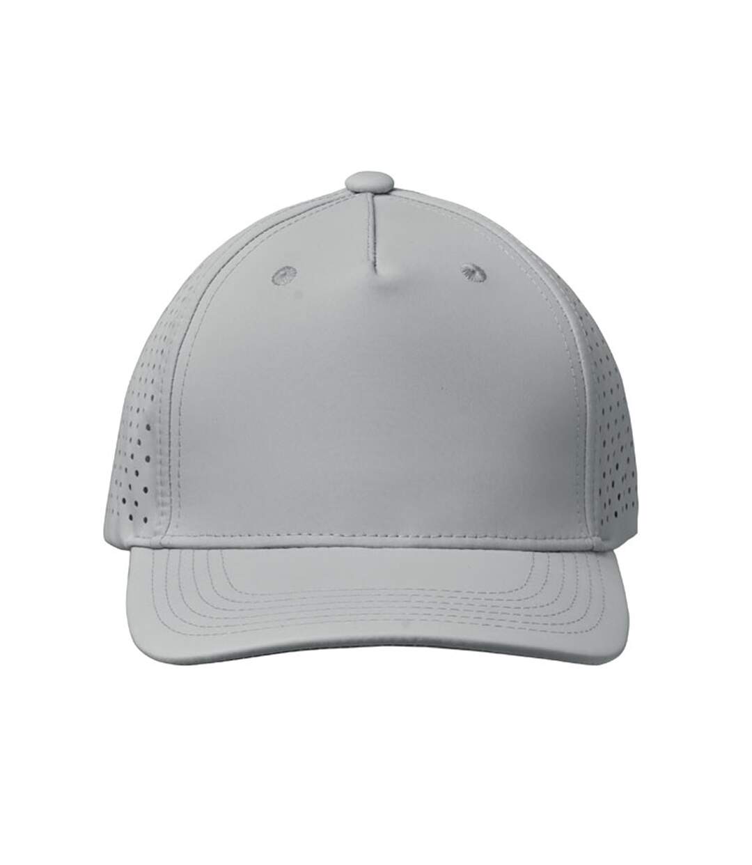 Unisex Adult Capo 5 Panel Baseball Cap Grey MidOcean-4