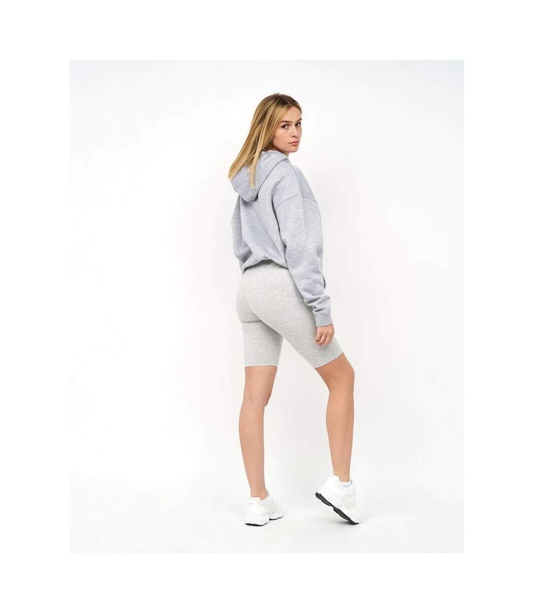 Cuissard de cyclisme karodar femme gris chiné Juice