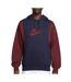 Sweat bleu femme nike hoodie clctn-1