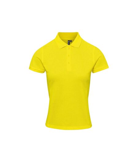 Polo coolchecker plus femme bleu clair Premier