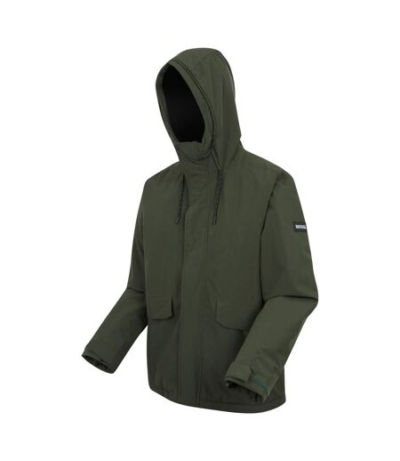 Veste Imperméable Sterlings Homme Kaki Foncé Regatta