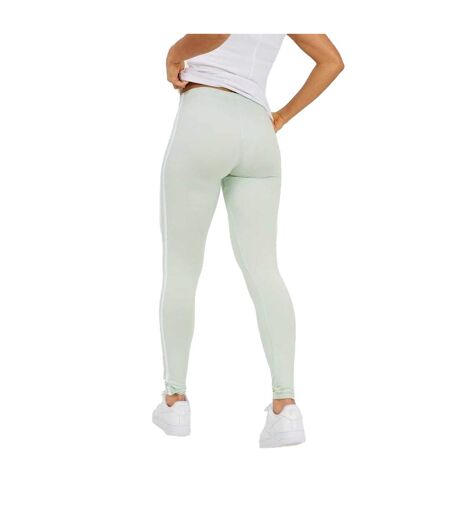 Legging Motif/style Rayure Latérale Femme Turquoise Pâle Blanc Brave Soul