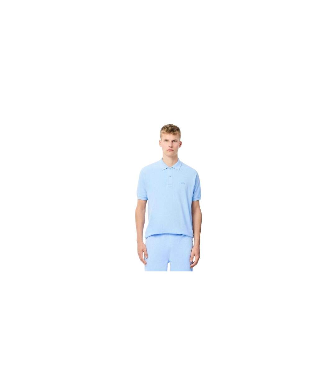 Polo L.12.12 Adulte Bleu Clair Lacoste-1