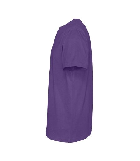 Mens Modern T-shirt Purple Cottover