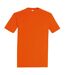 T-shirt manches courtes imperial homme orange SOLS