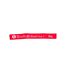 Elastique de sport rouge 10kg fourreau + qrcode-1