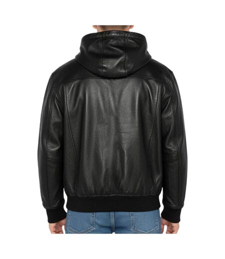 Blousons noir homme schott cuir lchood