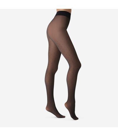 Collant thermique effet peau et motif Thermo