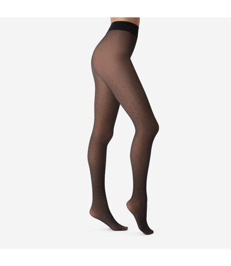 Collant thermique effet peau et motif Thermo