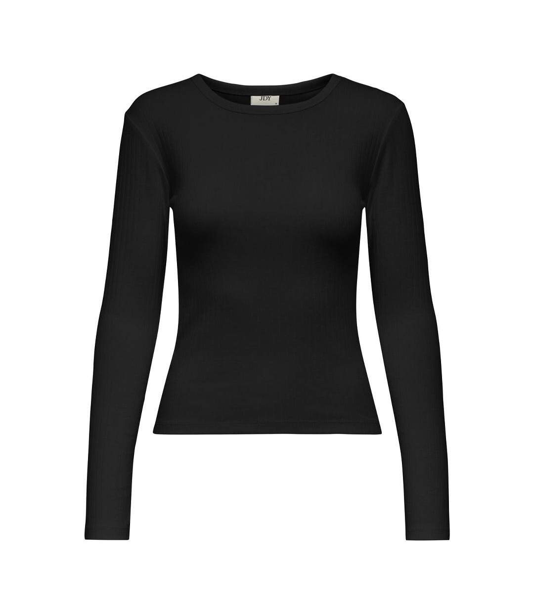 T-Shirt manches longues noir femme jdy vaya-1
