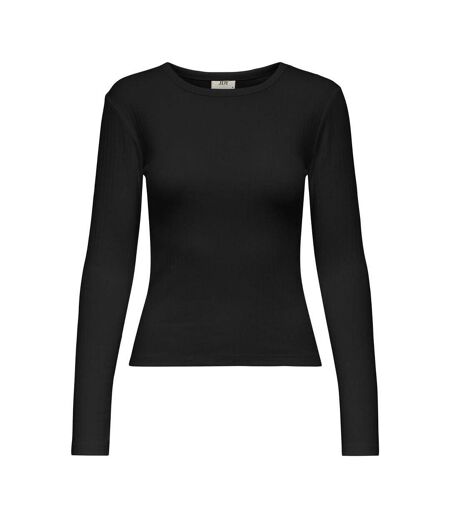 T-Shirt manches longues noir femme jdy vaya