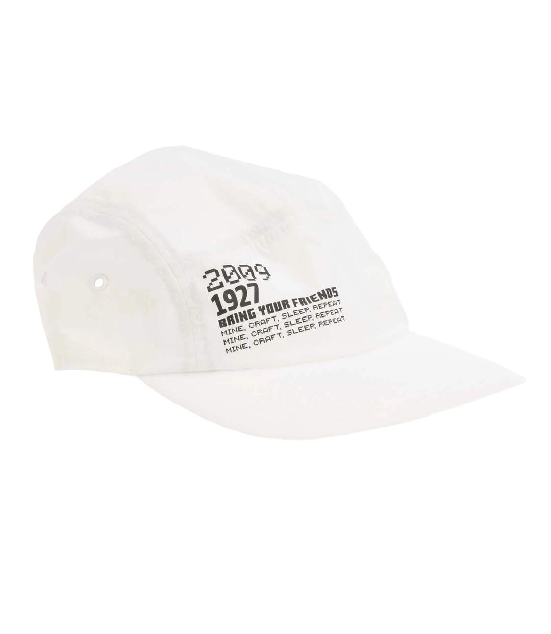 Minecraft Nylon Baseball Cap White Lacoste-3