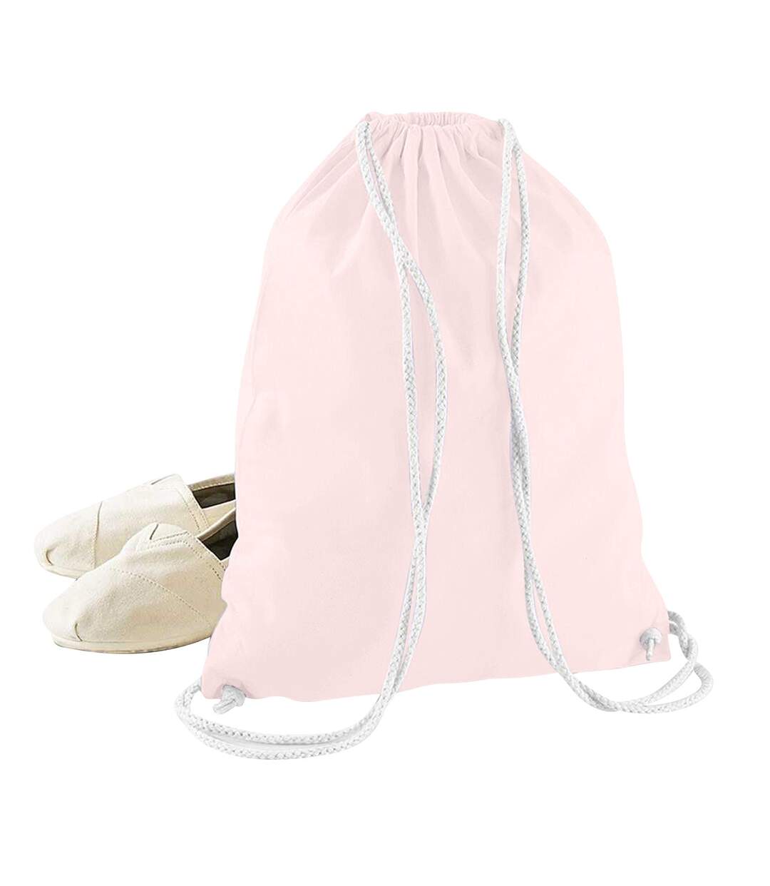 Sac De Gym 12 Litres Taille Unique Rose Pastel Westford Mill-1