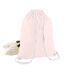 Sac De Gym 12 Litres Taille Unique Rose Pastel Westford Mill-1