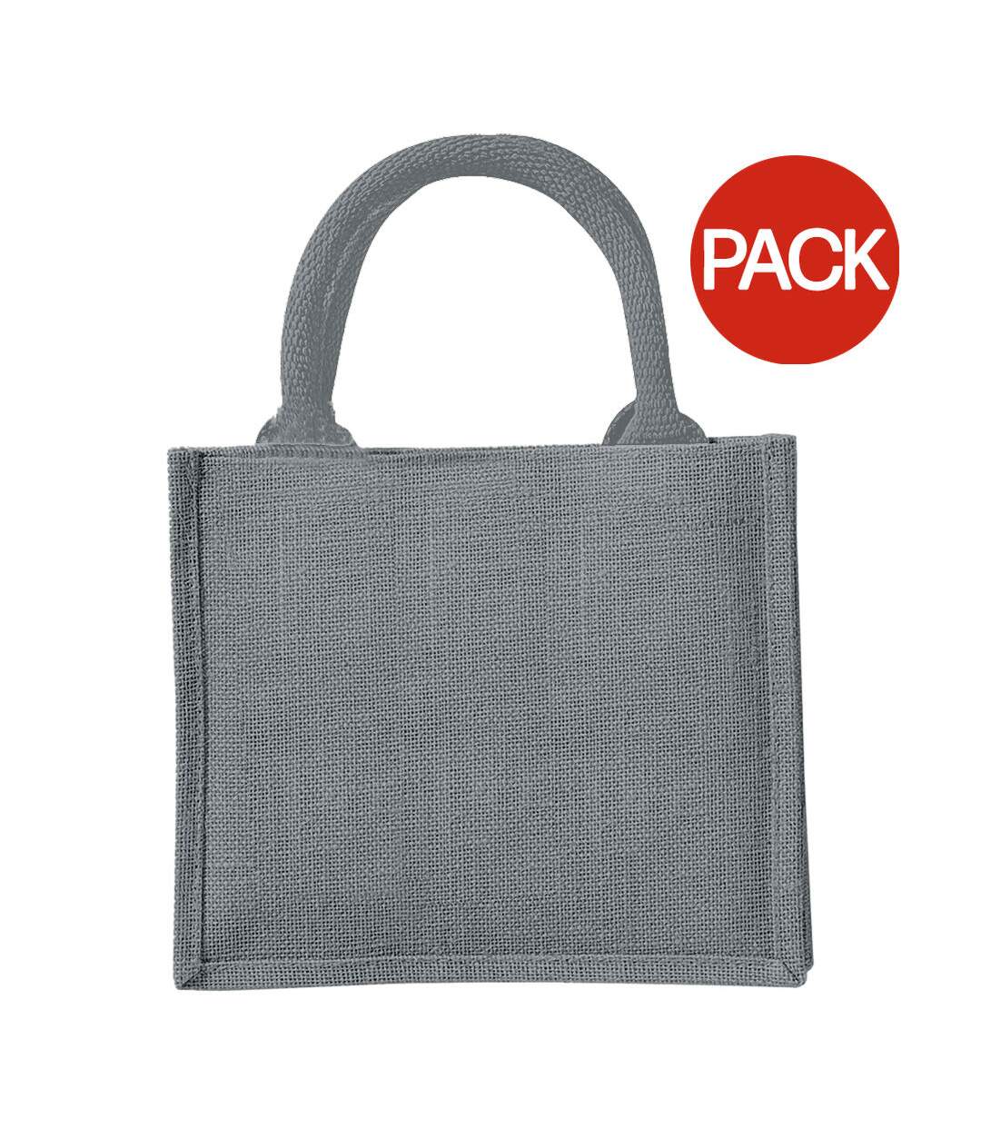 Sacs en jute taille unique gris Westford Mill-1