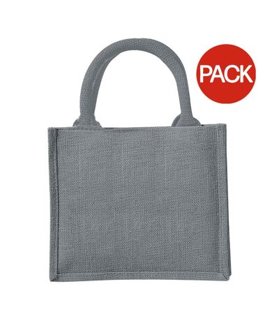 Sacs en jute taille unique gris Westford Mill