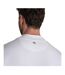 Mens Mock Neck Long-sleeved Golf Top White Craghoppers-4