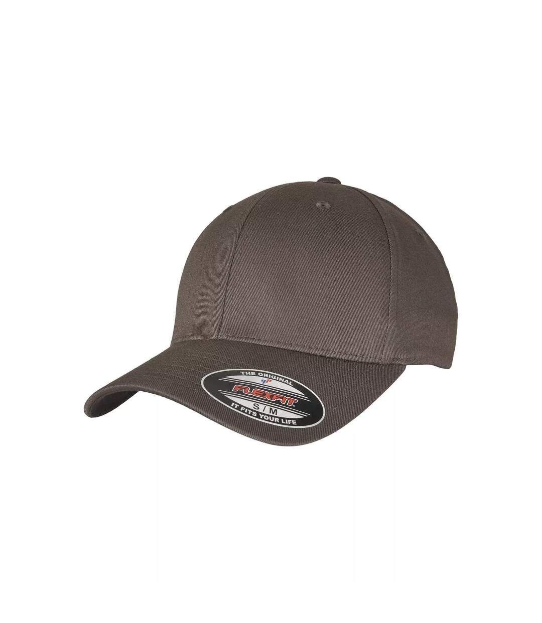 Casquette De Baseball Gris Foncé Flexfit-1