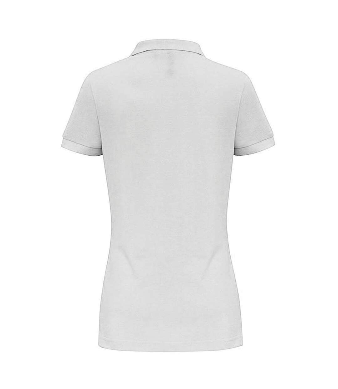 Polo uni femme blanc Asquith & Fox