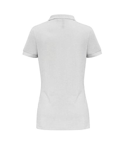 Asquith & Fox Womens/Ladies Plain Short Sleeve Polo Shirt (White) - UTRW3472